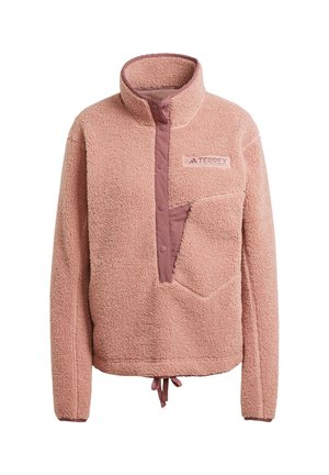 Adidas Terrex XPLORIC PILE - Fleecepullover - warm clay