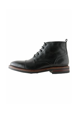 Next REGULAR FIT - Bottines à lacets - black