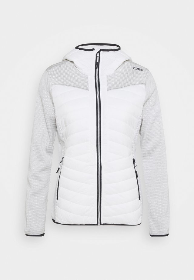WOMAN JACKET FIX HOOD - Chaqueta outdoor - white
