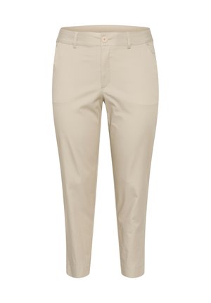 LEANA - Chino stiliaus kelnės - feather gray