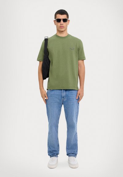 PS Paul Smith HAPPY REGULAR FIT - Tricou basic - green