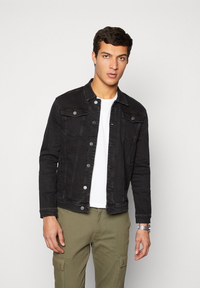 Denim Project KASH JACKET - Casaco de ganga - black washed