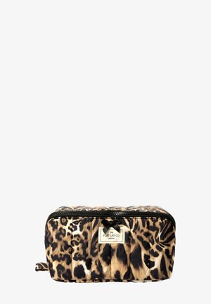 MARSHMALLOW FLAT LAY MAKEUP BOX BAG - Neceser - warped leopard