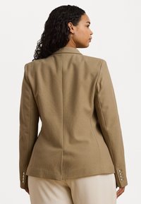 Lauren Ralph Lauren Woman BULLION JACQUARD BLAZER - Blazer - madison tan