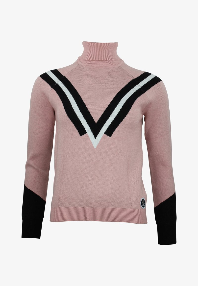 Peak Mountain ADONIE - Striktrøje - rose