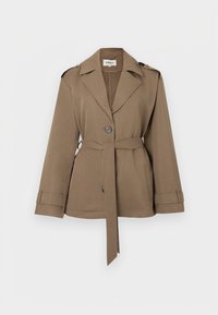 ONLLINE SHORT  - Leichte Jacke - walnut