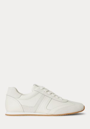 Lauren Ralph Lauren, DANI LEATHER & SUEDE LOW-PROFILE SNEAKER - Baskets basses - white