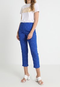 VILA Pantalon classique - dark blue