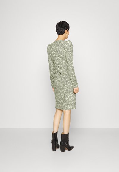 DESIGNERS REMIX HAWAII MIDI DRESS - Φόρεμα ημέρας - khaki