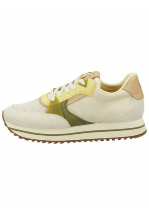 Sneaker low - beige yellow