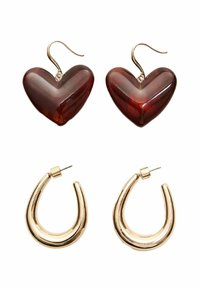 SET - Ohrringe - gold-coloured