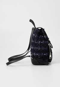 KARL LAGERFELD SKUARE BACKPACK BOUCLE - Hátizsák - dark navy boucle