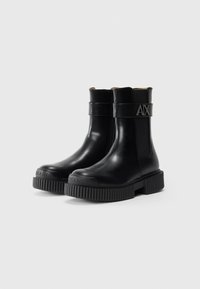 Armani Exchange Classic ankle boots black