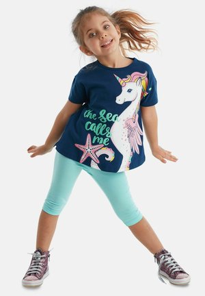 Denokids, SET SEA HORSE UNICORN - Leggings - Trousers - mehrfarbig