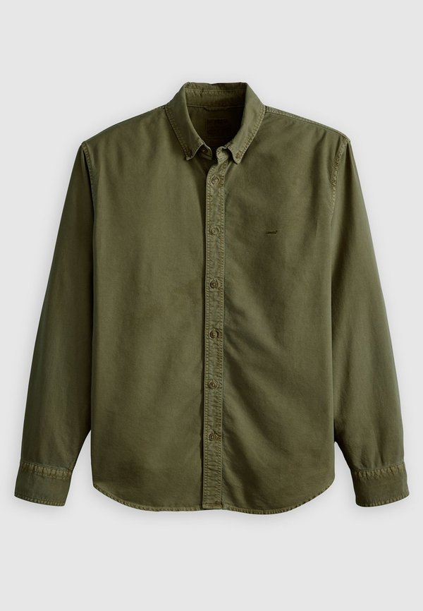 AUTHENTIC - Shirt - cycle olive garment dye2