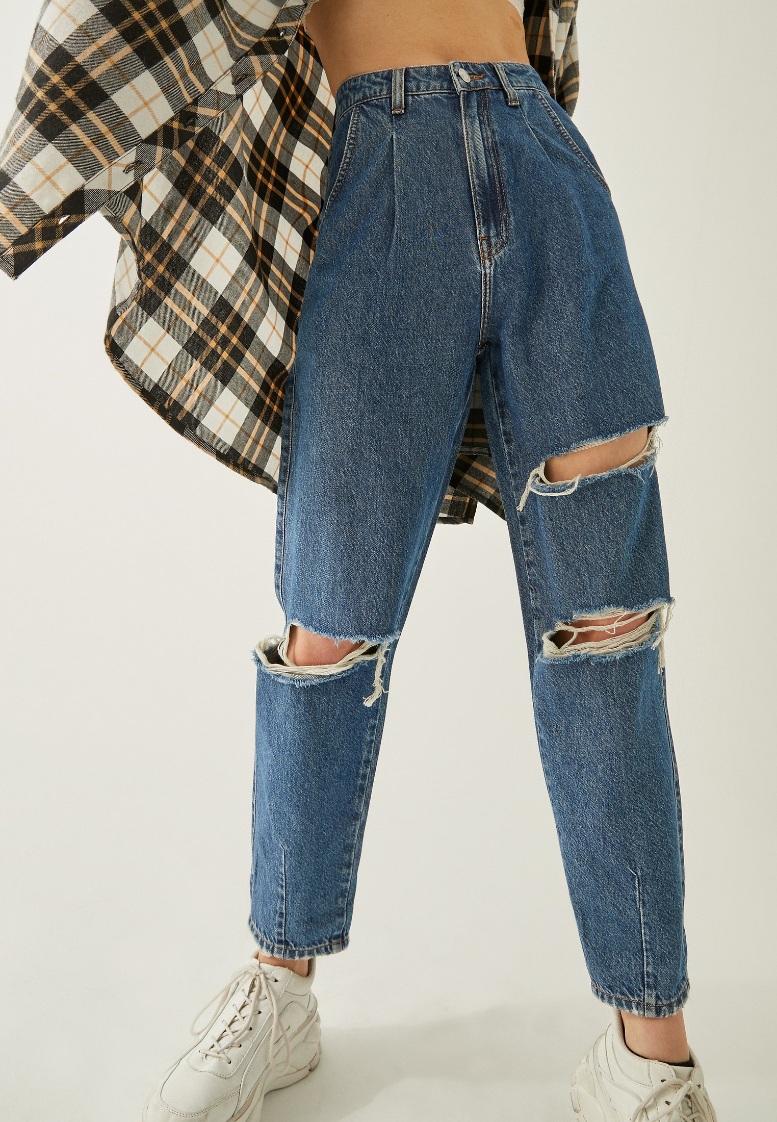 TALLY WEiJL SLOUCHY - Jeans slim fit - blu/blu scuro - Zalando.it