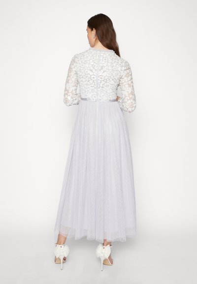 Needle & Thread - TEMPEST V NECK BODICE ANKLE GOWN - Occasion wear - porcelain blue/white