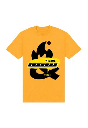 CRASH & BURN YOMAMA - T-shirt z nadrukiem