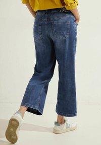 Cecil CULOTTE - Straight leg jeans - blau