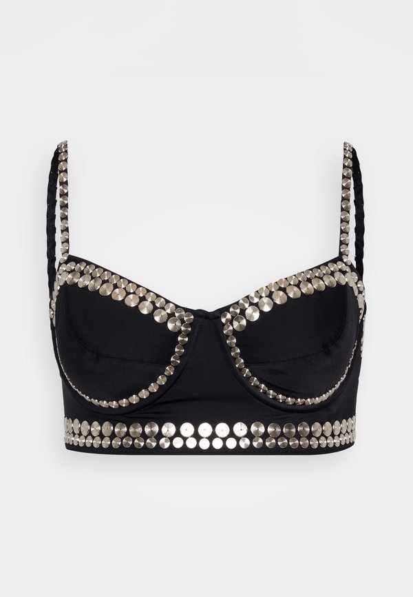 STUD UNDERWIRE BRA - Bikini top2