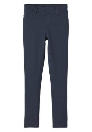 NKFJAVI SOLID - Trousers - dark sapphire