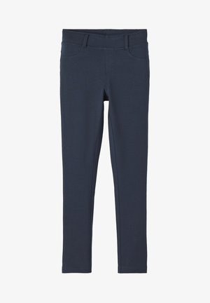 NKFJAVI SOLID - Trousers - dark sapphire