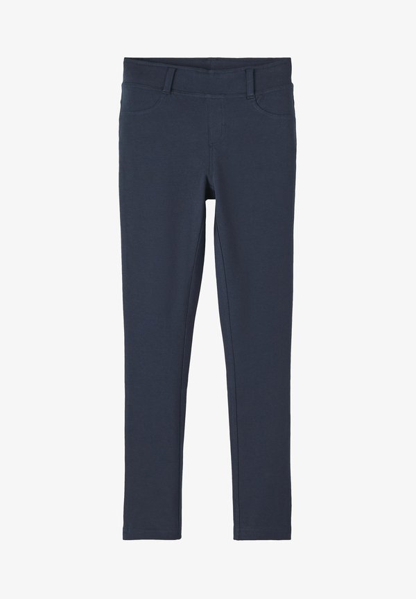 NKFJAVI SOLID - Trousers - dark sapphire