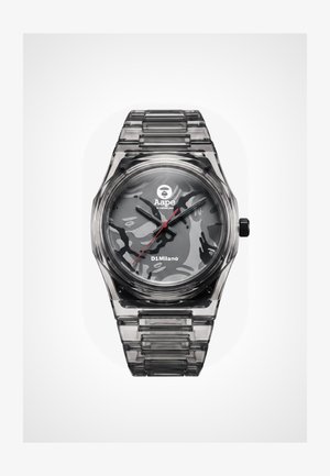 D1 Milano, D1 X AAPE: BLACK POLYCARBON - LIMITED EDITION WATCH 40.5MM - Watch - black