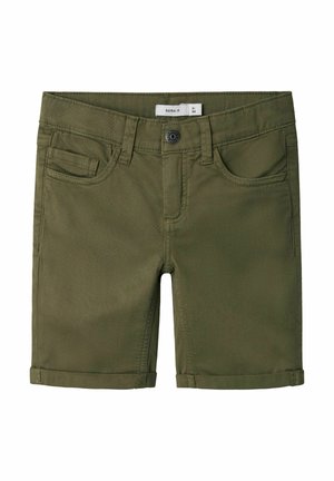 Shorts vaqueros - deep lichen green