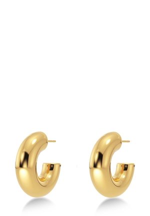 CHUNKY CREOLES HOOPS SMALL - Uhani - gold-coloured