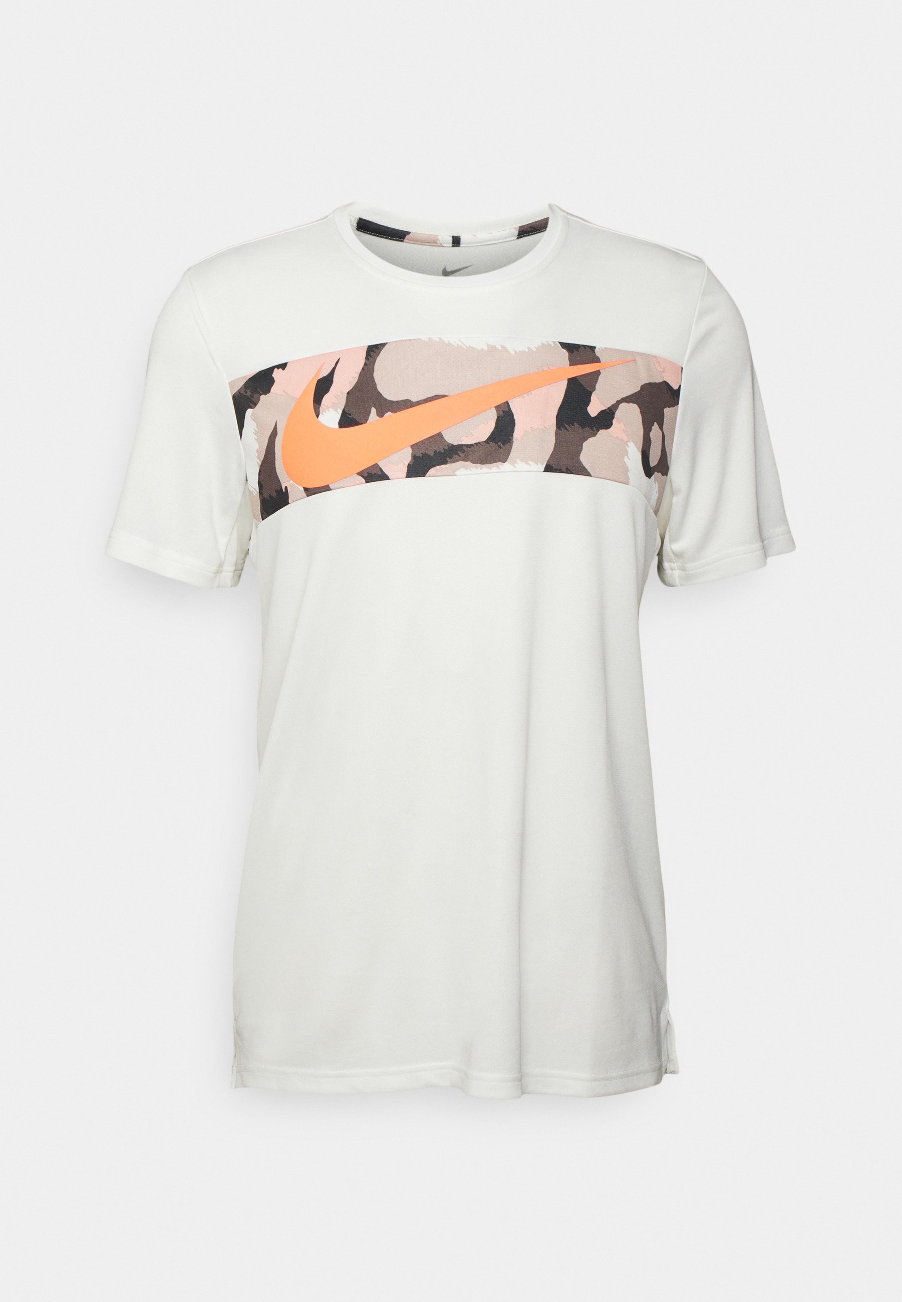 Sports T-shirt - sail/bright mango 