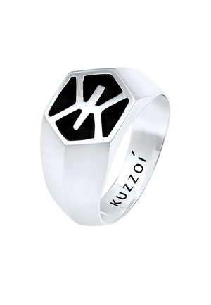 KUZZOI MODERN SIGNET - Bague - silber