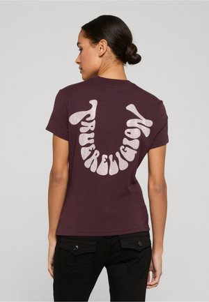 CRYSTAL  - T-shirt imprimé - brown