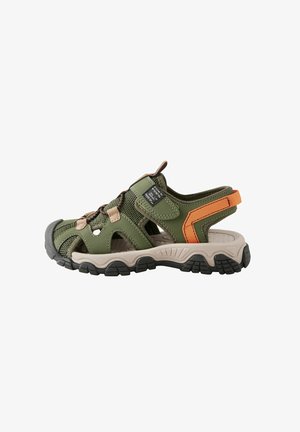 Pohodni sandali - khaki green
