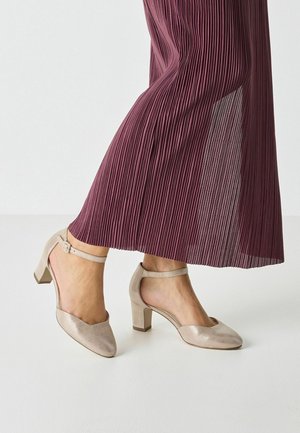 Decolleté - lt gold struct