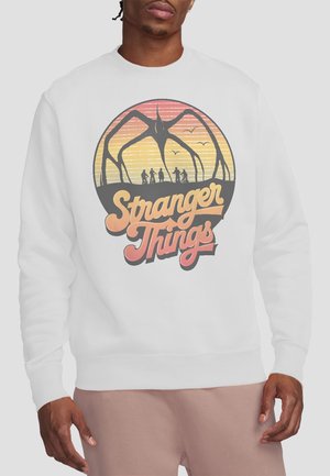 NETFLIX, STRANGER THINGS 80'S SUNSET MINDFLAYER GROUP - Sweatshirt - white
