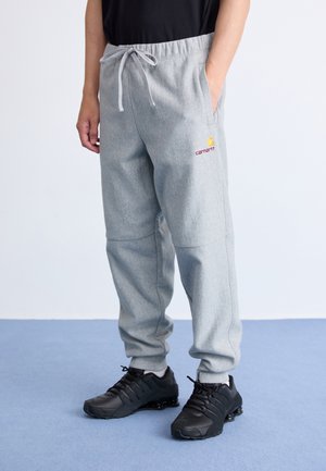 AMERICAN SCRIPT PANT - Pantaloni sportivi - grey heather