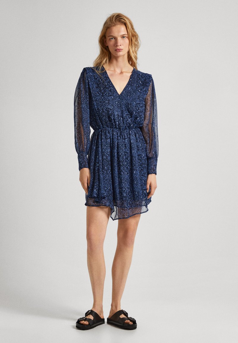 Pepe Jeans Jurk donkerblauw