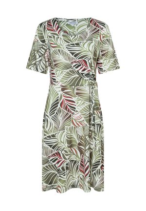 More & More, Jersey dress - big leaves print
