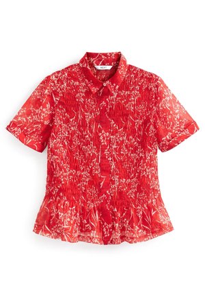 Overhemdblouse - red