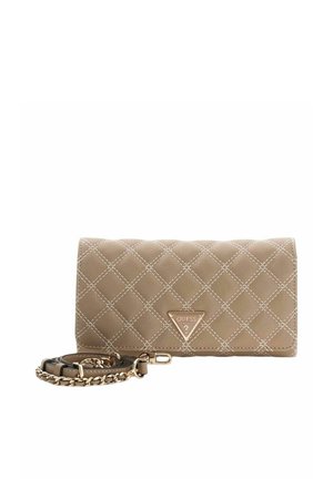 GIULLY XBODY FLAP ORGANIZER - Sac bandoulière - pale mocha