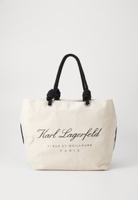 KARL LAGERFELD - HOTEL BEACH TOTE - Shopping bags - natural Miniaturebillede 1