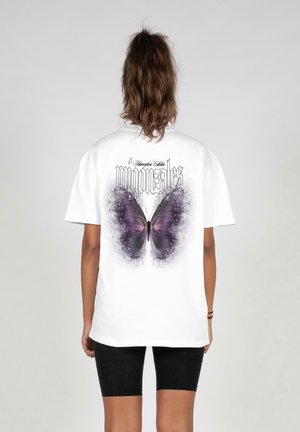 HEAVY-FROSTED WINGS - T-shirts print - white