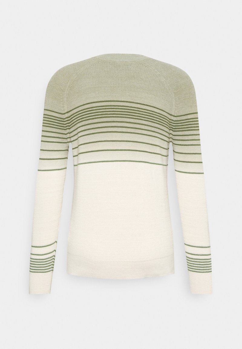 Herren Strickjacken | Marc O'Polo CREW NECK WITH PLACED STRIPES AND DIP DYE Strickpullover pistachio gray/hellgrün - DF05357 Herren Strickjacken | Marc O'Polo CREW NECK WITH PLACED STRIPES AND DIP DYE Strickpullover pistachio gray/hellgrün - DF05357