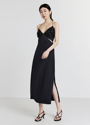 SIMIL CUT OUT - Cocktail dress / Party dress - ultrablack