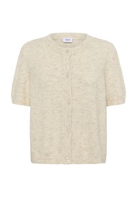 ZANETT - Strickjacke - creme melange