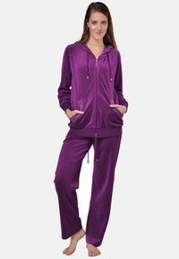 RAIKOU SET - Nachtwäsche Set - lila rot