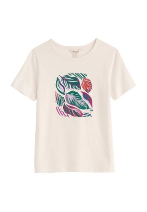 Seasalt Cornwall, SEASALT CORNWALL PRINTING INK T-SHIRT - T-shirt imprimé - desert leaves chalk
