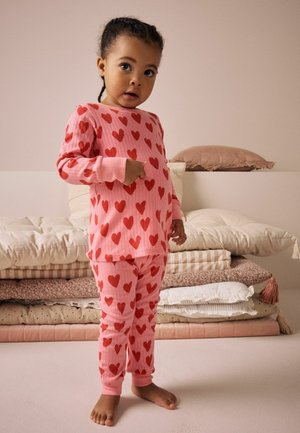 REGULAR FIT - HEART  - Yöasusetti - red pink