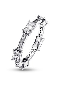 Pandora RECTANGULAR SPARKLING  - Prstan - sterling silver